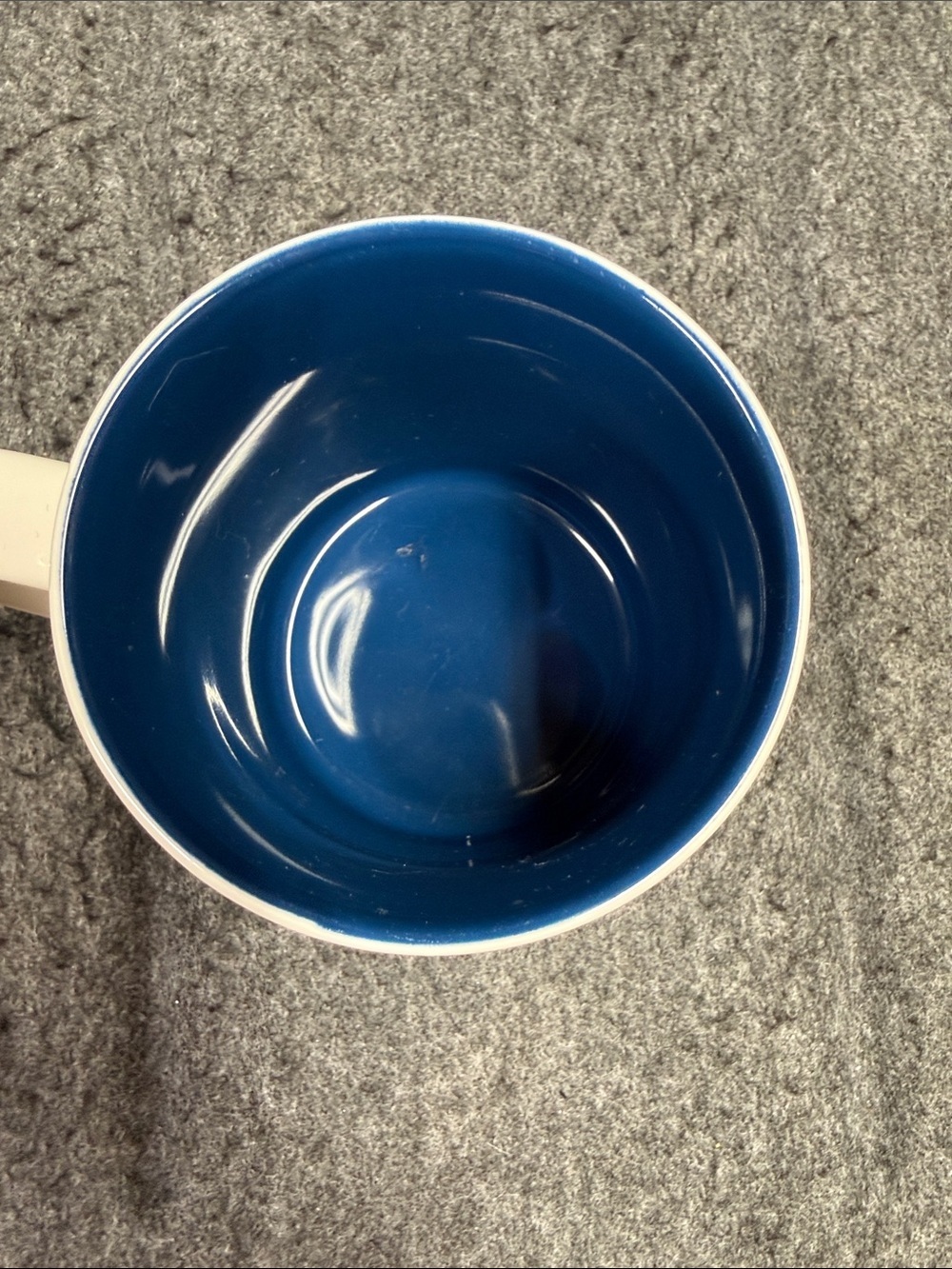 Starbucks Amsterdam Ceramic Mug - White, Gold and Blue - Picture 5 of 7